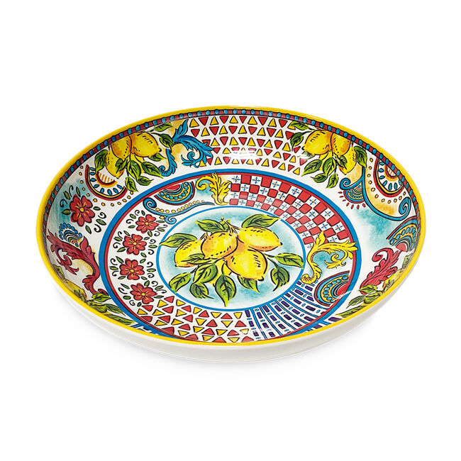 12" Pellaro Plastic Salad Bowl